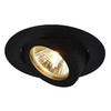 Миниатюра фото встраиваемый светильник arte lamp accento a4009pl-1bk | 220svet.ru