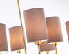 Миниатюра фото потолочная люстра на штанге ambrella light heigh light gr lh72383 | 220svet.ru