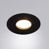 Миниатюра фото встраиваемый светильник arte lamp tarf a2167pl-1bk | 220svet.ru