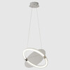 Миниатюра фото подвесной светильник crystal lux nebula sp22w led chrome | 220svet.ru