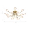 Миниатюра фото потолочная люстра f-promo skein 4197-20c | 220svet.ru