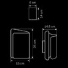 Миниатюра фото настенный светильник lightstar simple light 811 811610 | 220svet.ru