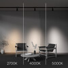 Миниатюра фото трековый трехфазный светодиодный светильник maytoni focus led trinity tr197-3-20wcct-m-b | 220svet.ru