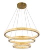 Миниатюра фото подвесная светодиодная люстра zortes  grace  zrs.30220.228 | 220svet.ru