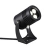 Миниатюра фото уличный светодиодный светильник odeon light stima 6648/6wa черный | 220svet.ru