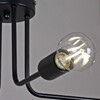 Миниатюра фото потолочная люстра illumico il2000-4c-05 bk | 220svet.ru
