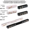 Миниатюра фото низковольтный шинопровод для монтажа в натяжной потолок novotech flum 135241y | 220svet.ru