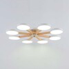 Миниатюра фото потолочная люстра imperium loft turna 8 white 178340-26 | 220svet.ru