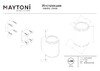 Миниатюра фото уличный светодиодный светильник maytoni shim o303wl-l5w3k | 220svet.ru