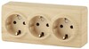 Миниатюра фото розетка эра 3х2p e со шторками schuko 16a 250v 11-2209-11 б0020705 | 220svet.ru