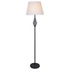 Миниатюра фото торшер reluce 01926-2.6-01 bk | 220svet.ru