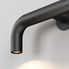 Миниатюра фото уличный настенный светодиодный светильник maytoni sleek o477wl-l4gf3k | 220svet.ru