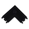 Миниатюра фото коннектор угловой reluce rl 06102 corner connector bk | 220svet.ru