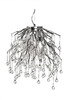 Миниатюра фото подвесная люстра garda decor 86-8015/450s | 220svet.ru