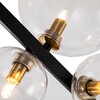 Миниатюра фото подвесная люстра arte lamp vincent a7790sp-8bk | 220svet.ru