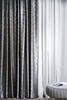Миниатюра фото портьера серая garda decor 121gd-gab1306-port ser | 220svet.ru