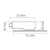 Миниатюра фото адаптер однофазный для шинопровода lightstar asta 592060 | 220svet.ru