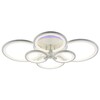 Миниатюра фото потолочная светодиодная люстра profit light 8077/6 pgd | 220svet.ru