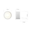 Миниатюра фото светодиодный модуль denkirs slim led dk3000-8w dim | 220svet.ru