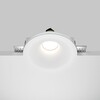 Миниатюра фото встраиваемый светильник maytoni gyps modern dl002-1-01-w-1 | 220svet.ru