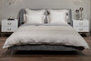 Миниатюра фото пододеяльник тенсель жемчужный 145*210 garda decor 144hf-40413 | 220svet.ru