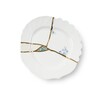 Миниатюра фото десертная тарелка фарфоровая kintsugi seletti 09603 | 220svet.ru