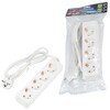 Миниатюра фото удлинитель uniel ultra 4гн х 1,5м с/з s-gcu4-1,5 white ul-00010005 | 220svet.ru