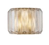 Миниатюра фото настенный светильник indigo piroet 12011/3w brass v000054 | 220svet.ru