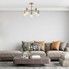 Миниатюра фото потолочная люстра escada diversity 2120/5p gold | 220svet.ru