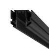 Миниатюра фото шинопровод для натяжного потолка denkirs tr2022-bk 2м | 220svet.ru