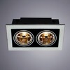 Миниатюра фото встраиваемый светильник arte lamp technika a5930pl-2si | 220svet.ru