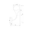 Миниатюра фото бра eurosvet 60169/1 никель | 220svet.ru