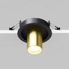 Миниатюра фото встраиваемый светильник maytoni focus s c048cl-01-gu10-bbs | 220svet.ru