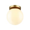 Миниатюра фото потолочный светильник odeon light bosco 4247/1c | 220svet.ru