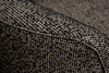 Миниатюра фото кресло поворотное рогожка черно-золотое garda decor gd/rivoli-k-santo302-chzol | 220svet.ru