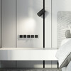 Миниатюра фото рамка на 5 постов werkel senso белый soft-touch w0053101 | 220svet.ru