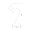 Миниатюра фото настольная лампа tk lighting 5036 black | 220svet.ru