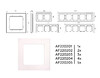 Миниатюра фото рамка 4-постовая ambrella volt alfa techno af220204 | 220svet.ru