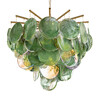 Миниатюра фото подвесная люстра loft it lolly 10492/600 green | 220svet.ru