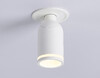 Миниатюра фото спот встраиваемый с поворотным механизмом ambrella light techno spot move ta1272 | 220svet.ru