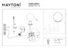 Миниатюра фото бра maytoni erich mod221-wl-01-n | 220svet.ru