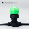 Миниатюра фото лампа ø45 мм для белт-лайта 220в, цоколь e27, 2вт, зеленая ltc lamp1-2g | 220svet.ru