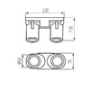 Миниатюра фото спот kanlux laurin el-2i w 29122 | 220svet.ru