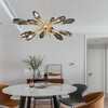 Миниатюра фото потолочная люстра на штанге inodesign aalto oval 40.4025 | 220svet.ru