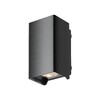 Миниатюра фото уличный настенный светодиодный светильник maytoni shell o570wl-l10b3k | 220svet.ru