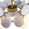 Миниатюра фото люстра на штанге loft it matisse 10008/10 white | 220svet.ru