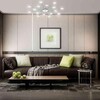 Миниатюра фото потолочная люстра escada starfall 2109/16 chrome | 220svet.ru