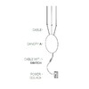 Миниатюра фото кабель с выключателем nowodvorski cameleon cable with switch 8611 | 220svet.ru