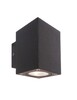 Миниатюра фото уличный настенный светильник deko-light cubodo ii double dg mini 731030 | 220svet.ru