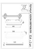 Миниатюра фото бра garda decor 62gdw-d007k5b/550 | 220svet.ru